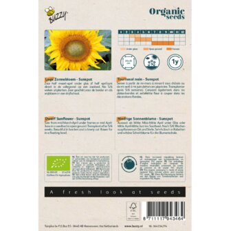 Zonnebloem -Sun Spot BIO-